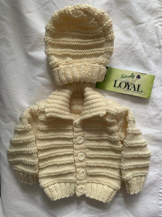 0-6 months old cardigan for boy