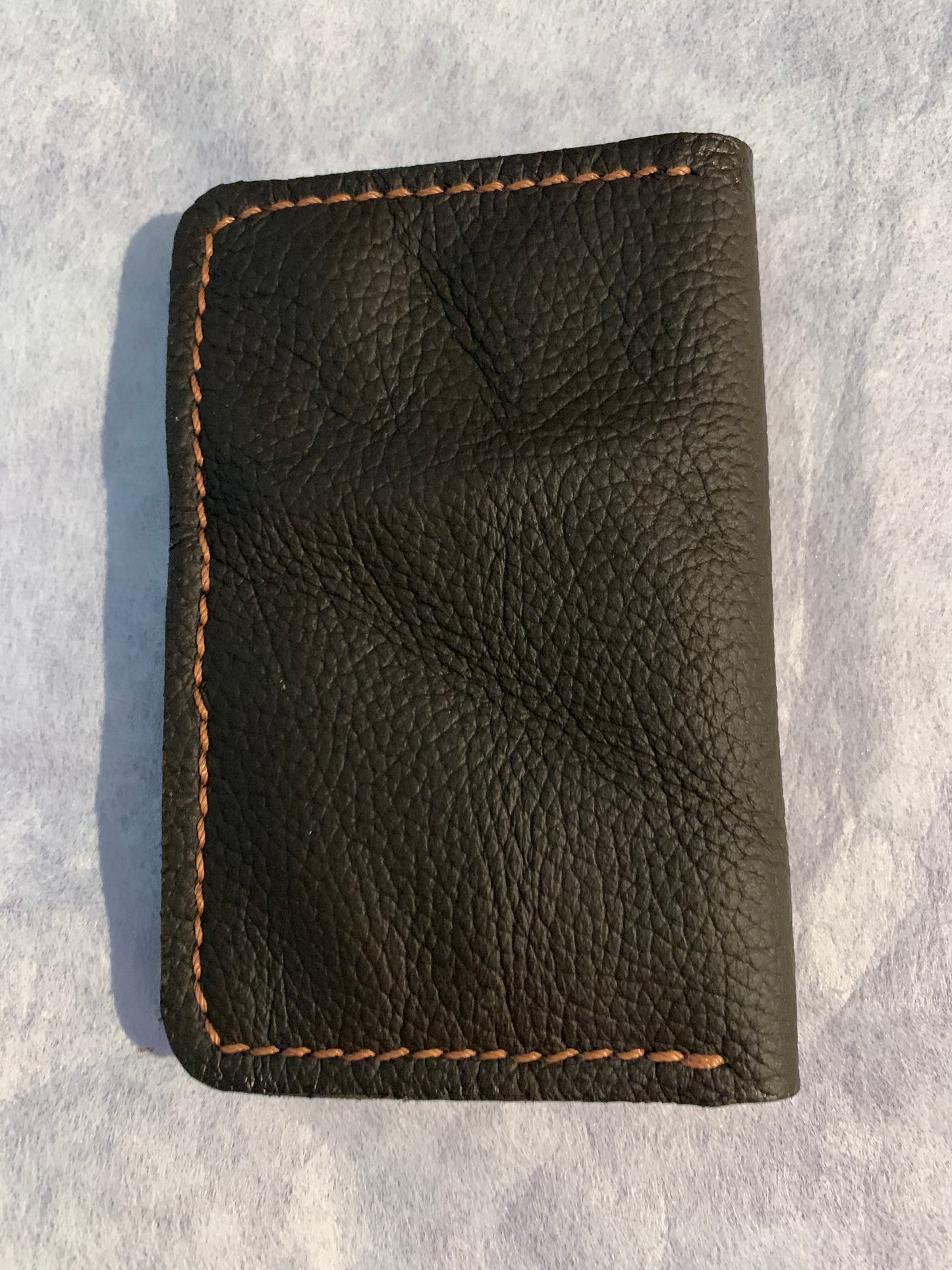 Dark brown card wallet