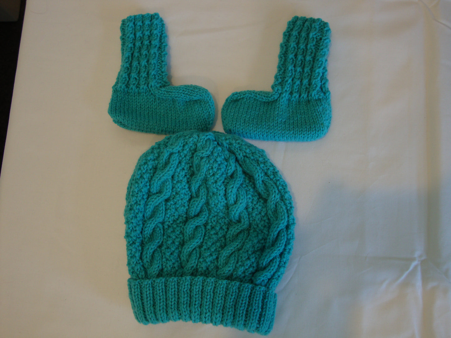 Aqua Colour Bennie with Bootie