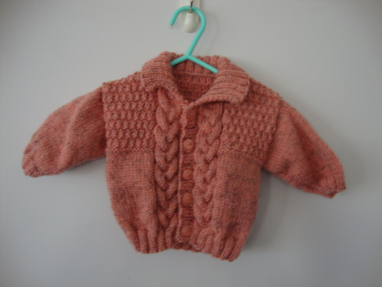 Knitted Baby girl's jacket