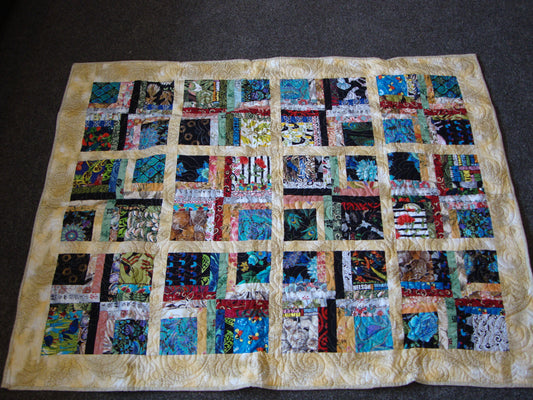 Asian and Kiwiana print Quilt